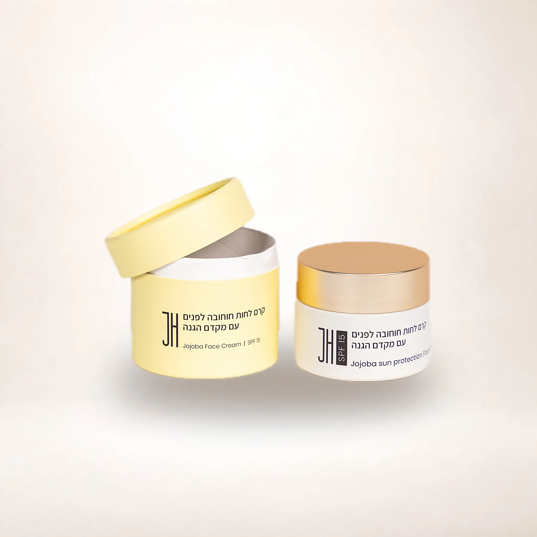 קרם פנים יום חוחובה SPF15 50 מ״ל — קרם לחות עם מקדם הגנה מהשמש